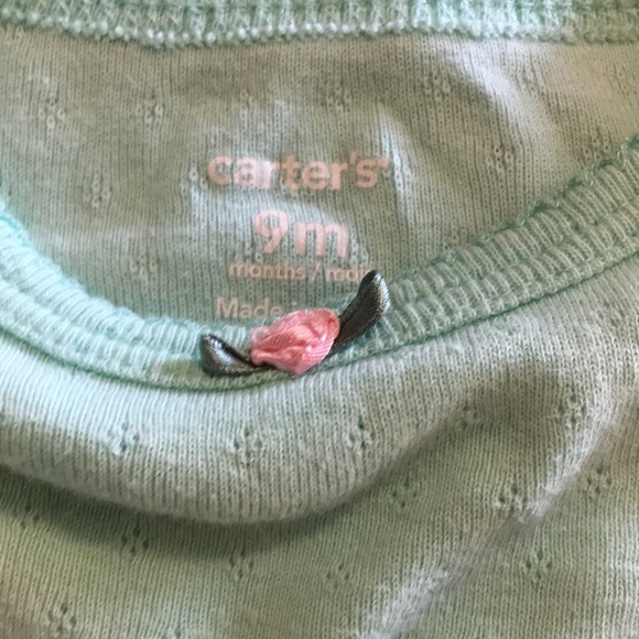 Jean jacket, 4 onesies, pink gingham tutu & pants - Picture 8 of 16